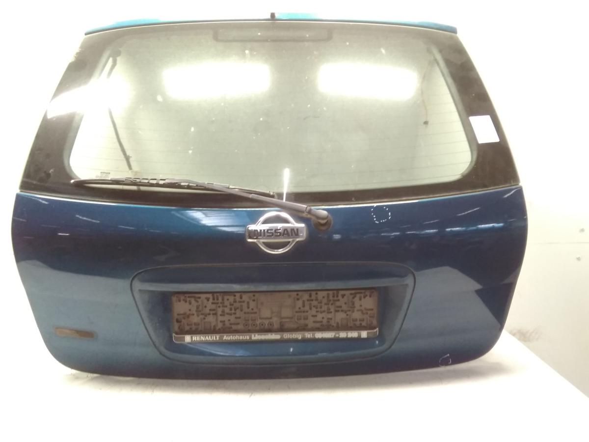 Nissan Almera Tino Heckklappe Z01 Lazuli Blue Metallic inkl. Heckscheibe BJ2001