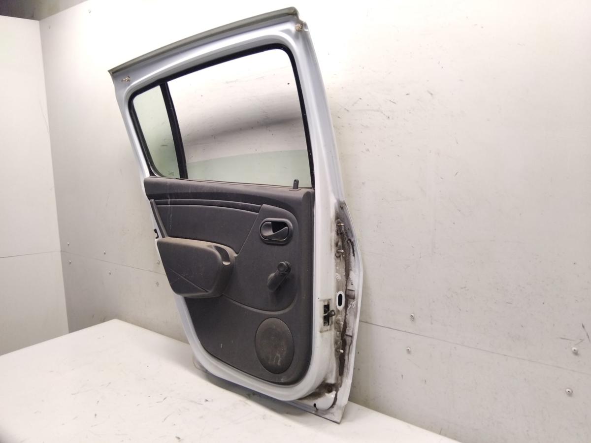 Dacia Sandero 1 T&uuml;r hinten links arktiswei&szlig; OV369 Bj.2009