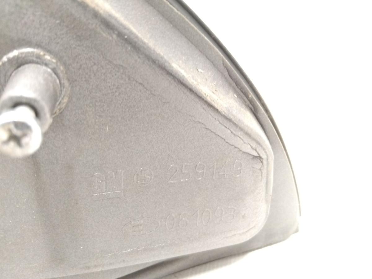 Opel Astra G orig Au&szlig;enspiegel links starsilber II elektrisch und beheizt BJ1999