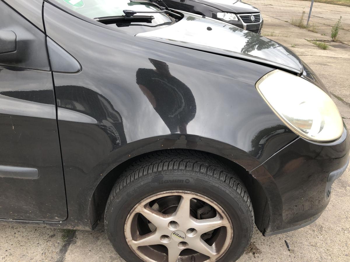 Renault Clio 3 III Grandtour Kotf&uuml;gel vorn rechts Beifahrer NV676 Noir Nacre