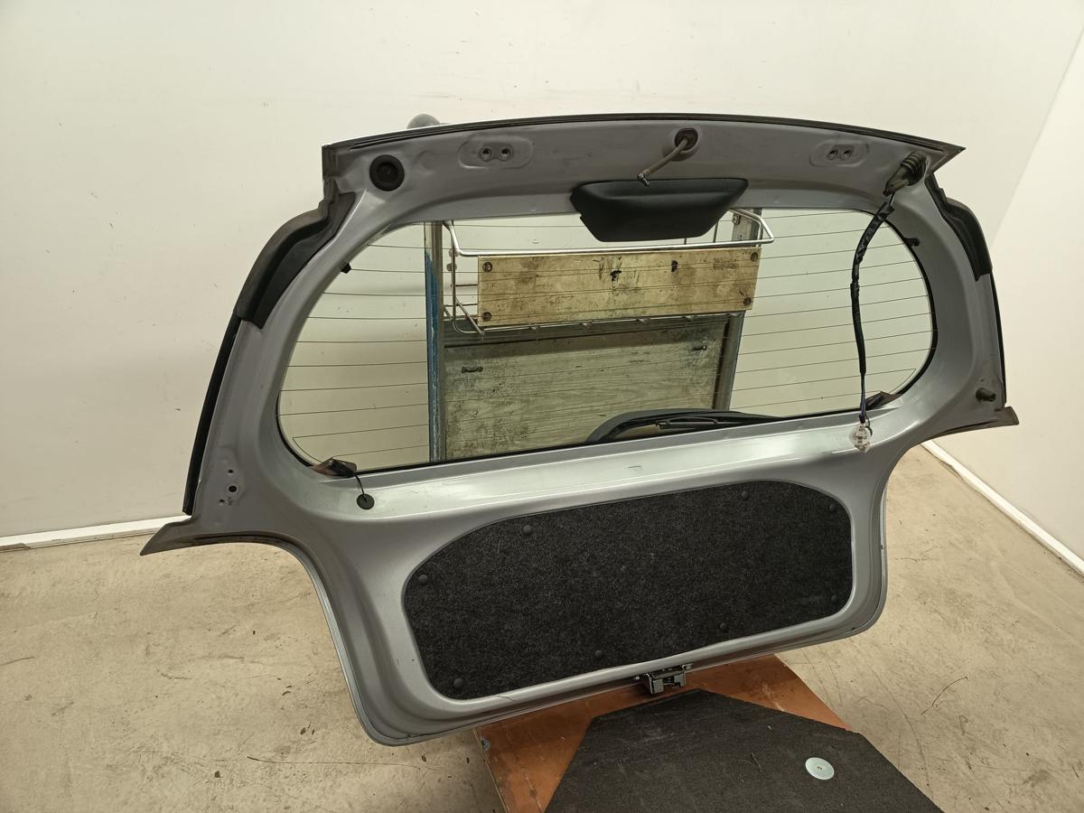 Toyota Yaris XP10 orig Heckklappe mit Scheibe 3trg Kofferraum 199 Siber Bj 2000