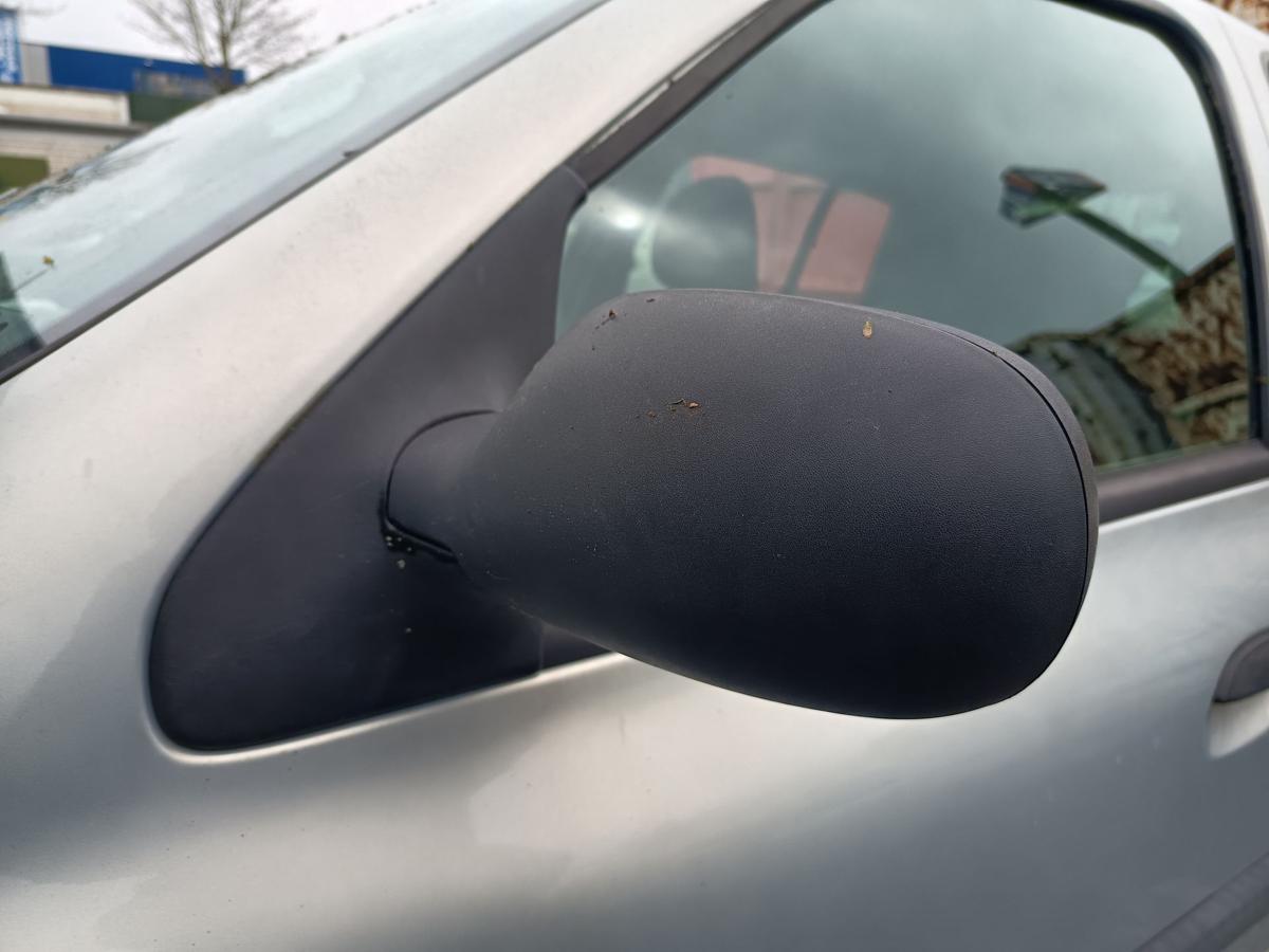 Renault Clio II original Au&szlig;enspiegel links elektrisch unlackiert Bj 2001