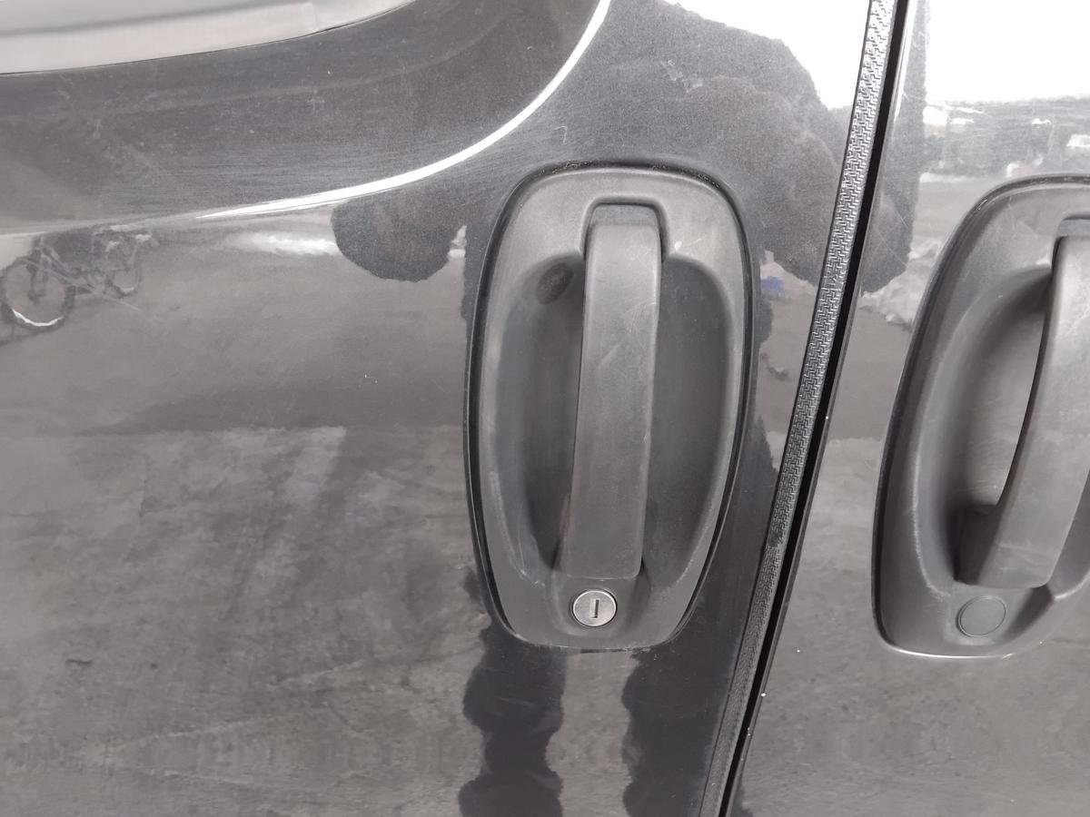 Fiat Qubo 225 original T&uuml;r vorn links Fahrert&uuml;r schwarzmetallic 632 Nero BJ2010
