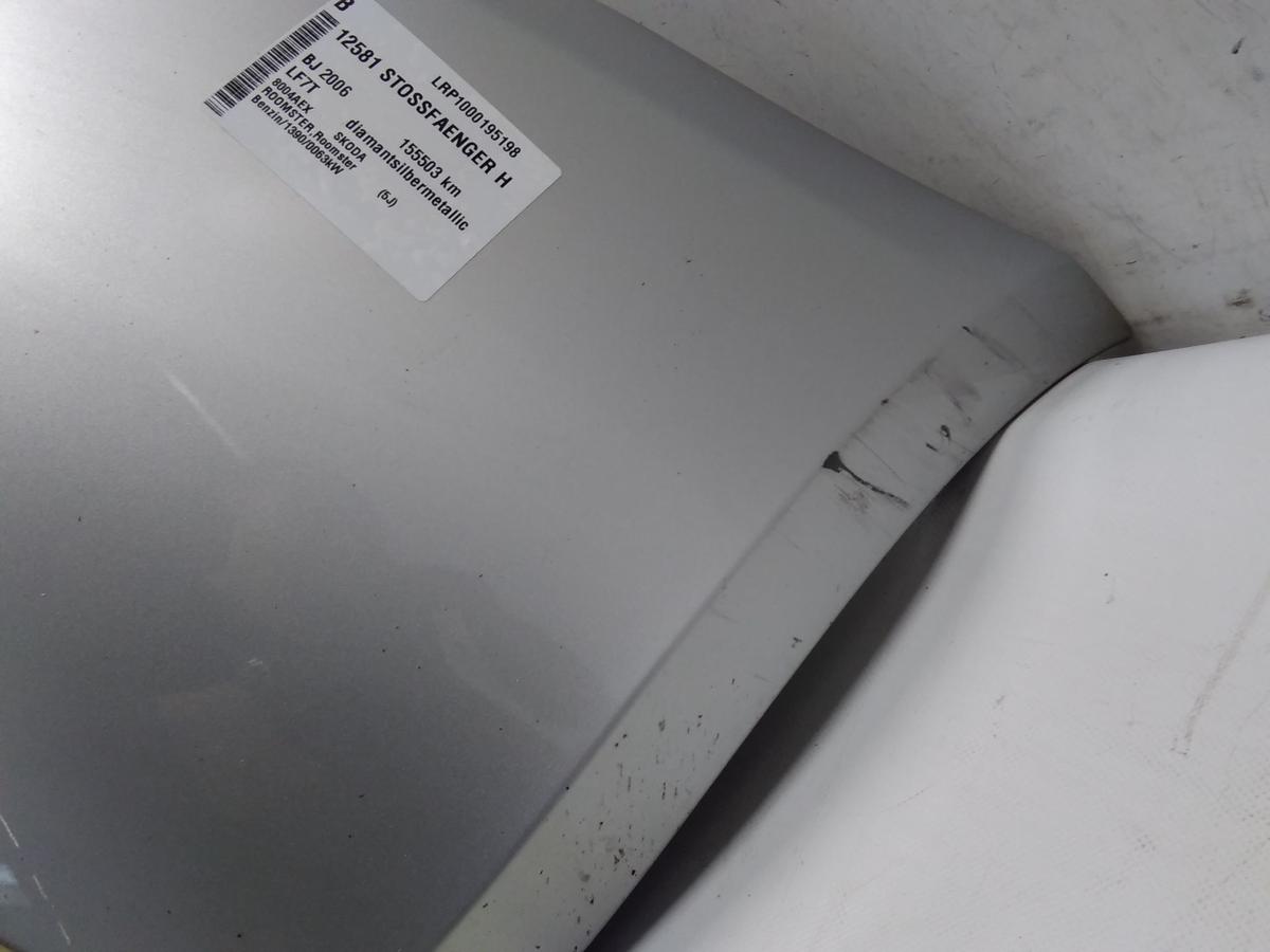 Skoda Roomster 5J original Stoßfänger Stoßstange hinten BJ2006 LF7T diamantsilbermetallic Skoda Roomster 5J original Stoßfänger Stoßstange hinten BJ2006 LF7T diamantsilbermetallic