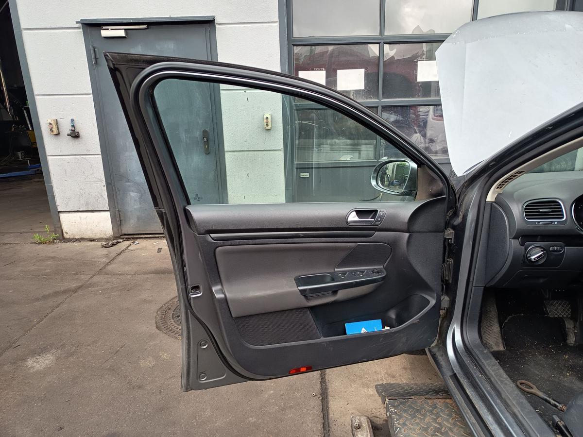 VW Golf VI original Tür links Fahrer D7X Platingrau Bj 2010