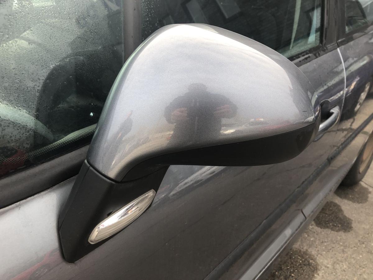 Peugeot 207 SW Typ WE Au&szlig;enspiegel links R&uuml;ckspiegel Seitenspiegel elek KTH grau