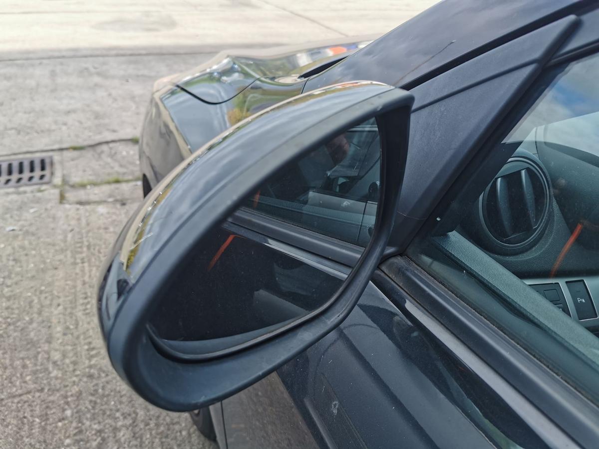 Mazda 3 BL Aussenspiegel Spiegel Rückspiegel links elek ankla 16W Granitschwarz