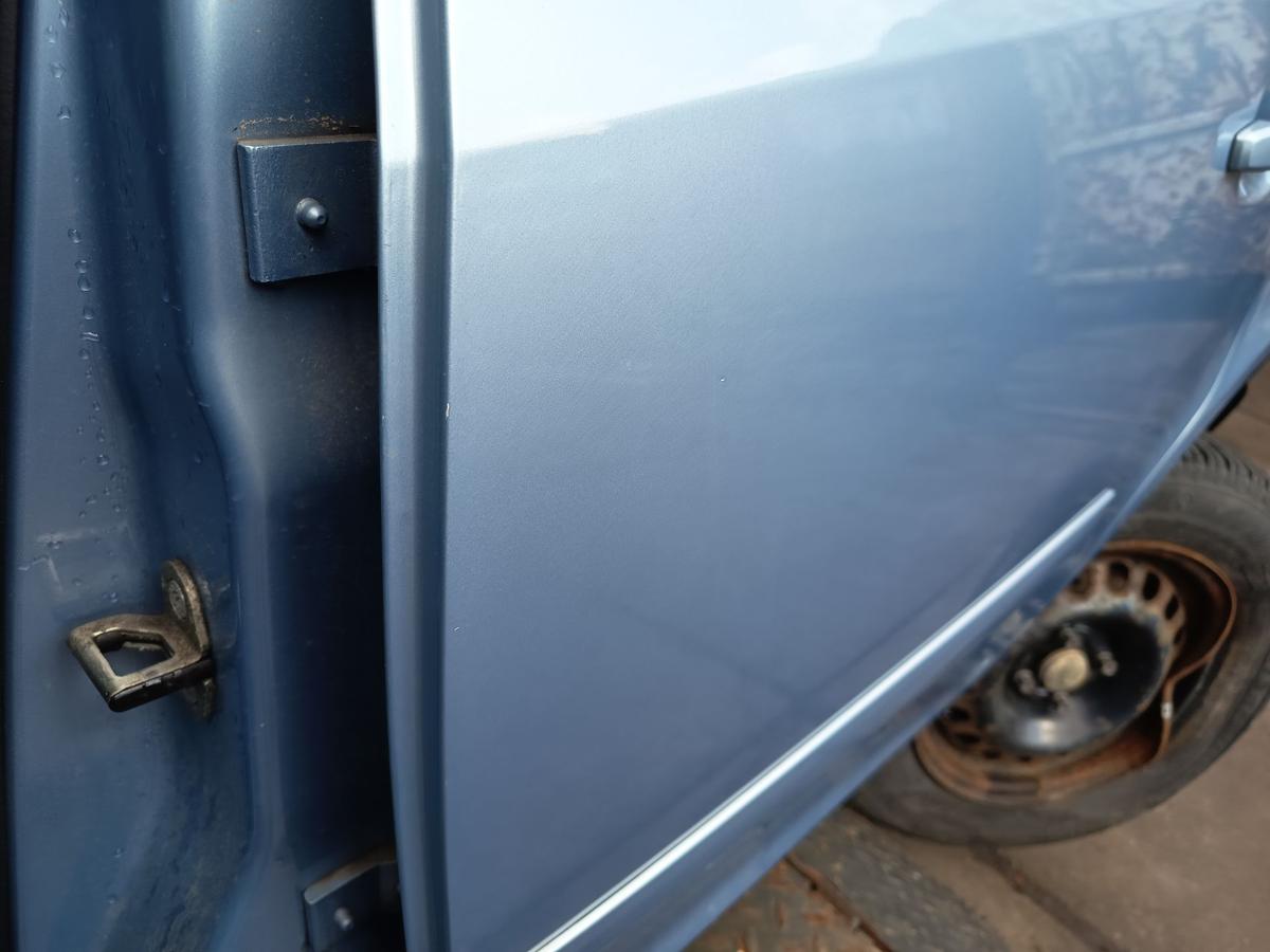 Opel Corsa D 5t&uuml;rer original T&uuml;r hinten links Fond Z21C Aeroblau Bj 2007