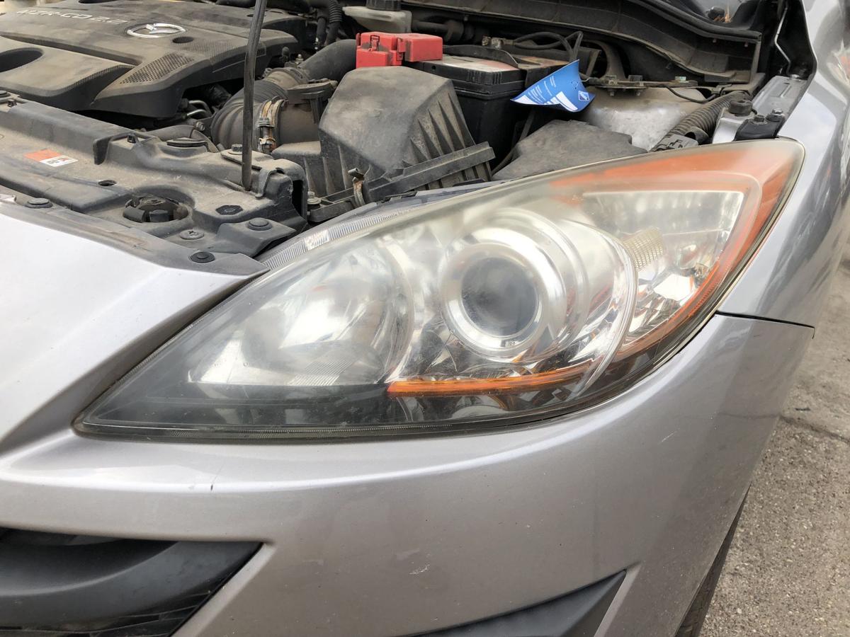 Mazda 3 Typ BL Scheinwerfer links Frontscheinwerfer Halogen OEM Trübung