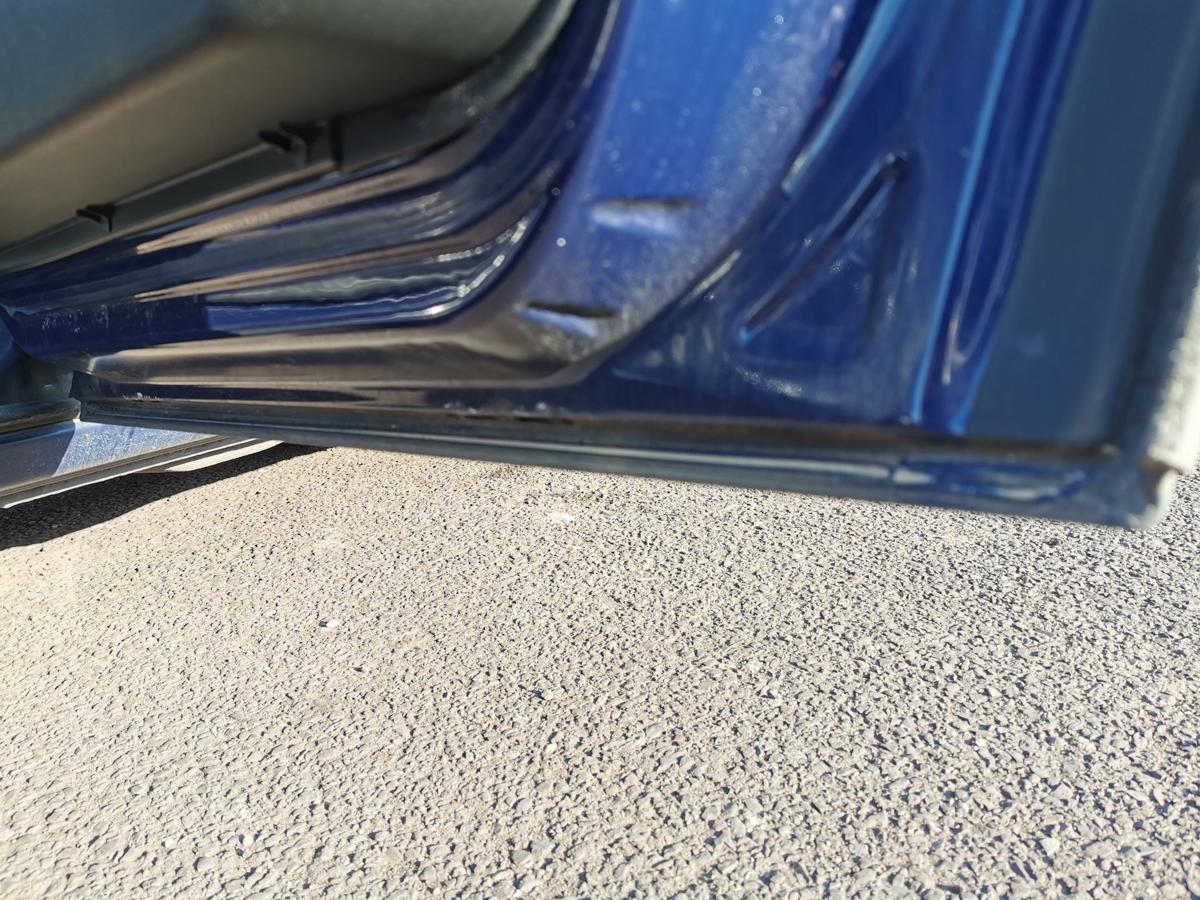 Opel Zafira A T&uuml;r Autot&uuml;r Rohbaut&uuml;r Fondt&uuml;r hinten rechts Z20Z Atlantikblau