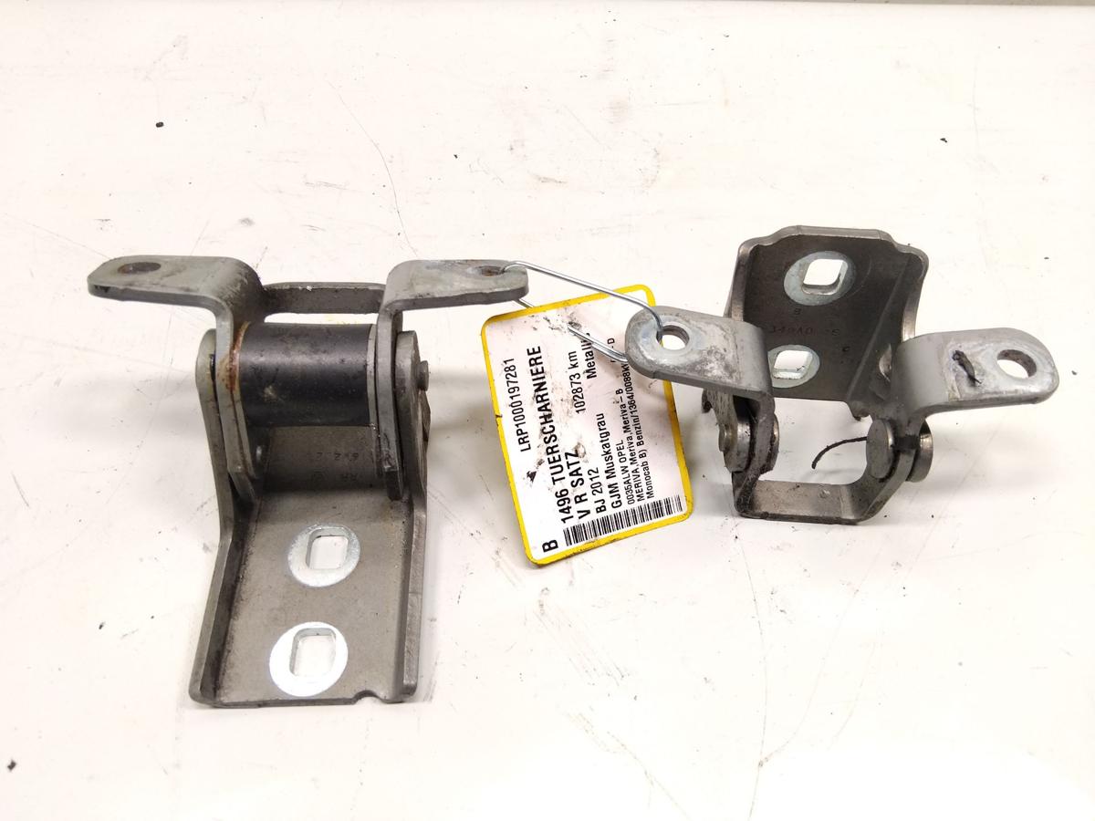 Opel Meriva B original Satz T&uuml;rscharniere vorn rechts unfallfrei Bj.2012