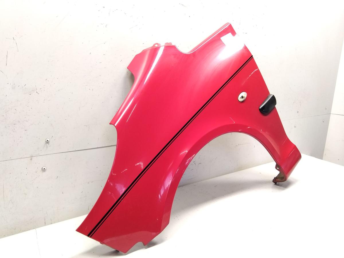 Peugeot 1007 original Kotfl&uuml;gel vorn rechts rot KKN Rouge Aden BJ2005