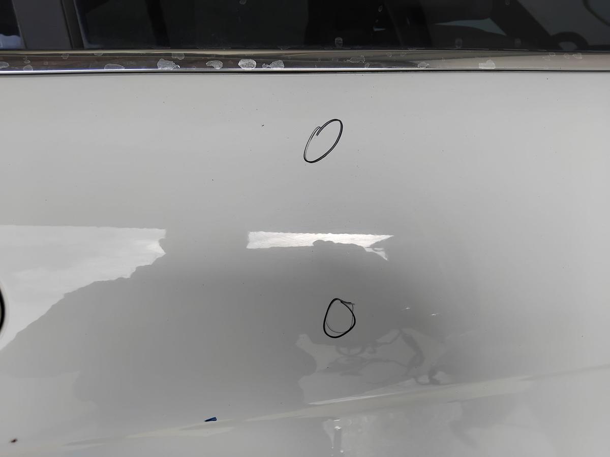 BMW 7er E65 original T&uuml;r hinten rechts alpinweiss 3 BJ2003