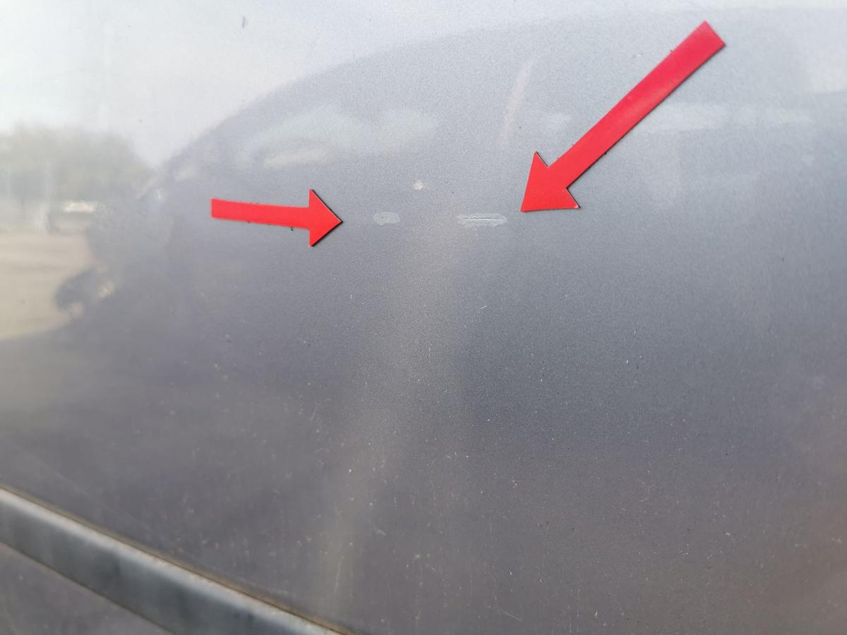 Opel Meriva A Tür Autotür Rohbautür Fondtür hinten links 4AU Lichtsilber met