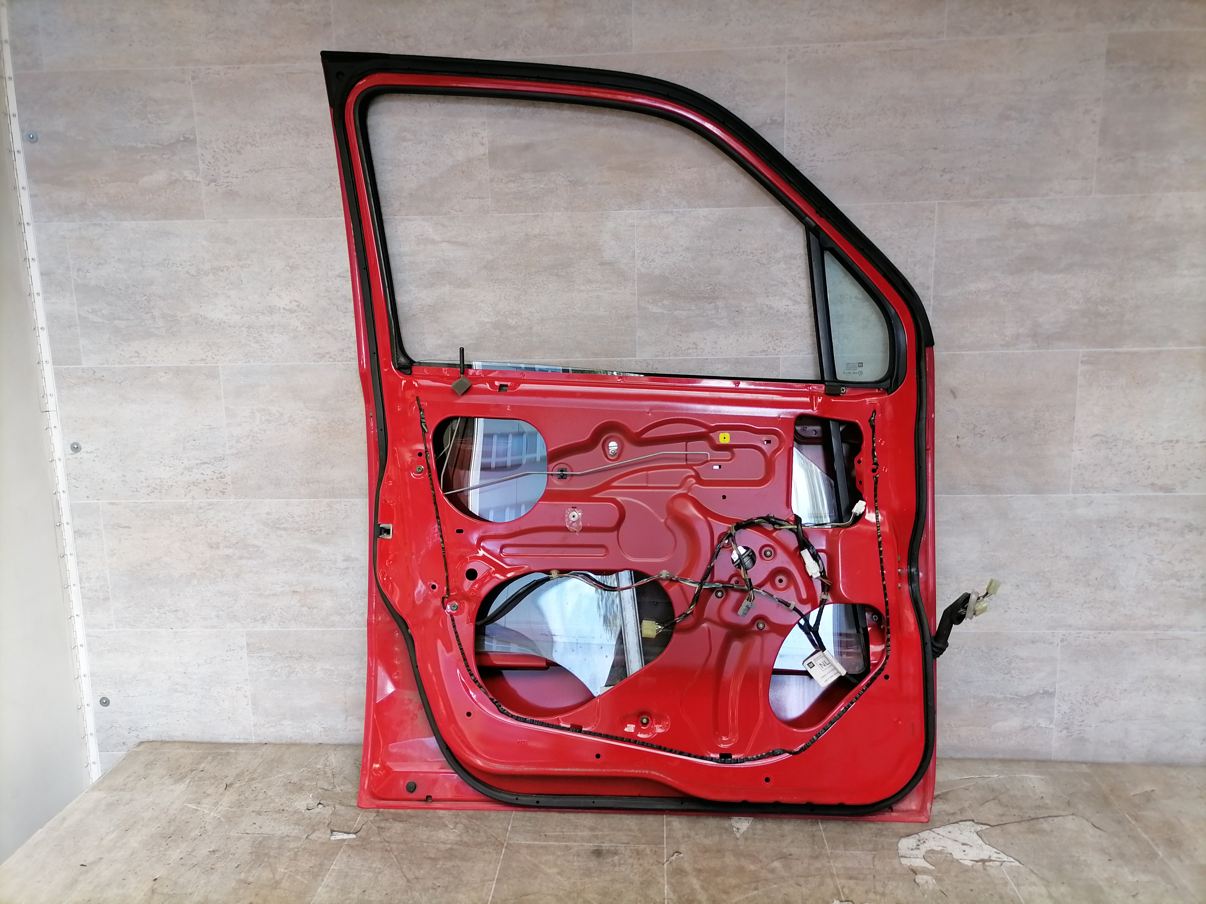 Opel Agila (A) 03-07 Tür vorn links Fahrertür Rot