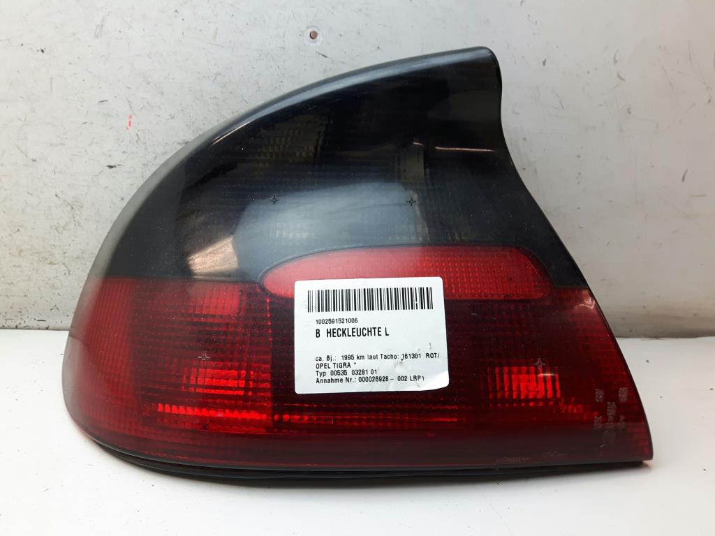 Opel Tigra original Rückleuchte Heckleuchte links rot schwarz BJ1995