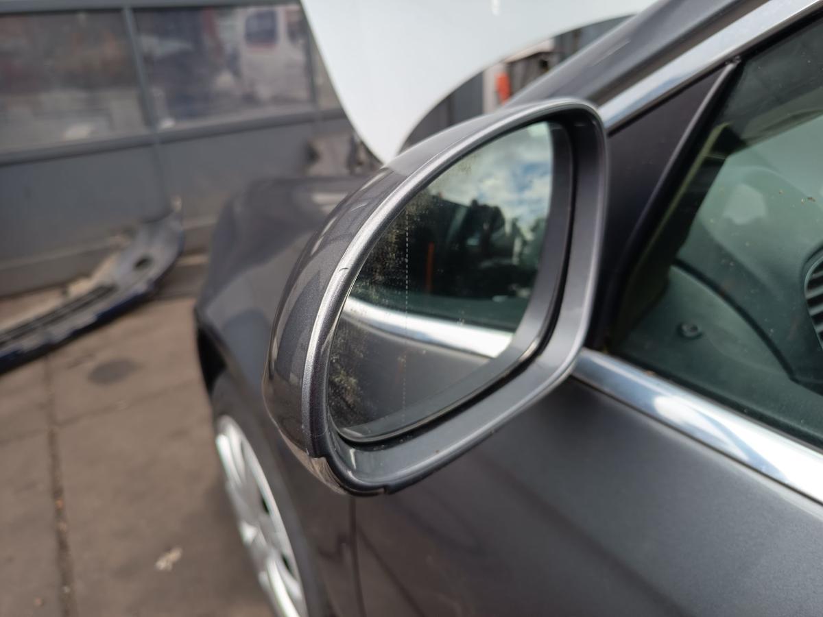 VW Golf VI original Aussenspiegel links elektrisch D7X Platingrau Bj 2010