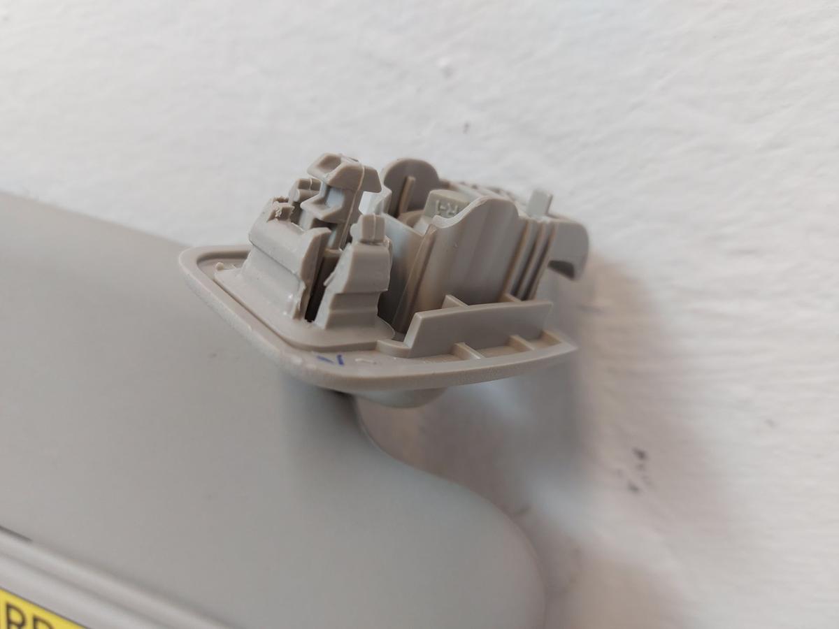 Nissan Micra K14 Sonnenblende vorn rechts Beifahrerseite mit Spiegel