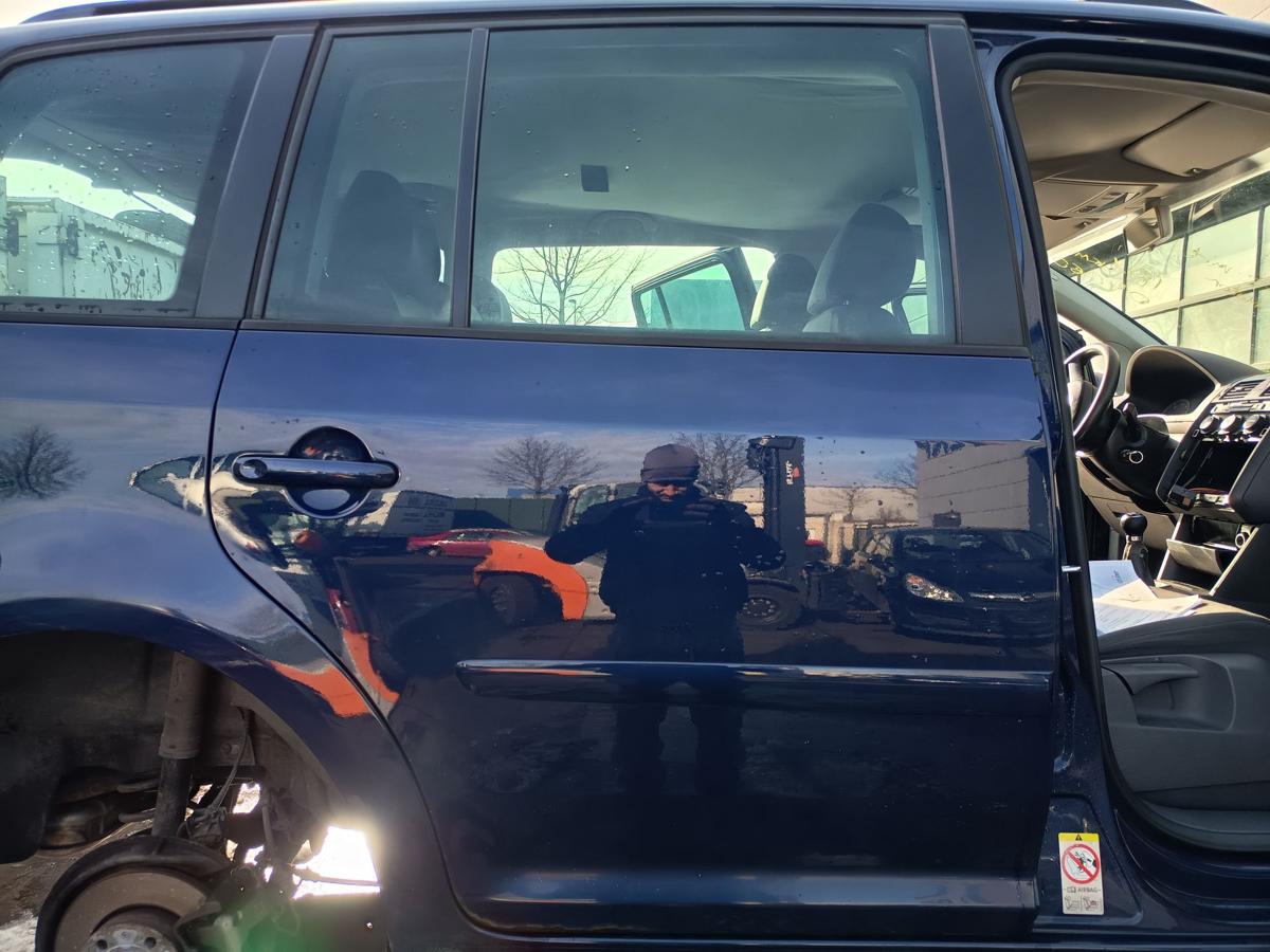 VW Touran 1T original T&uuml;r hinten rechts Fond B5N Indigoblau Bj 2006