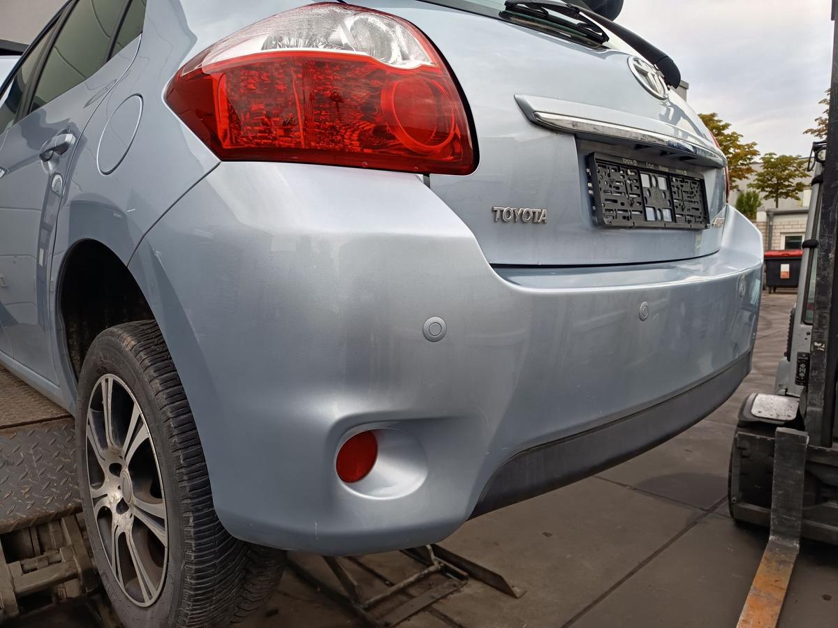 Toyota Auris E15 original Sto&szlig;stange F&auml;nger hinten Heck 8S1 Light Blue Bj 2011