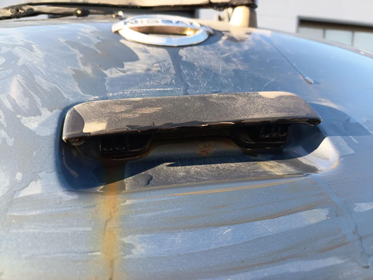 Nissan Micra K13 orig Heckklappe mit Scheibe Kofferraum FAA Green bis Bj 2013