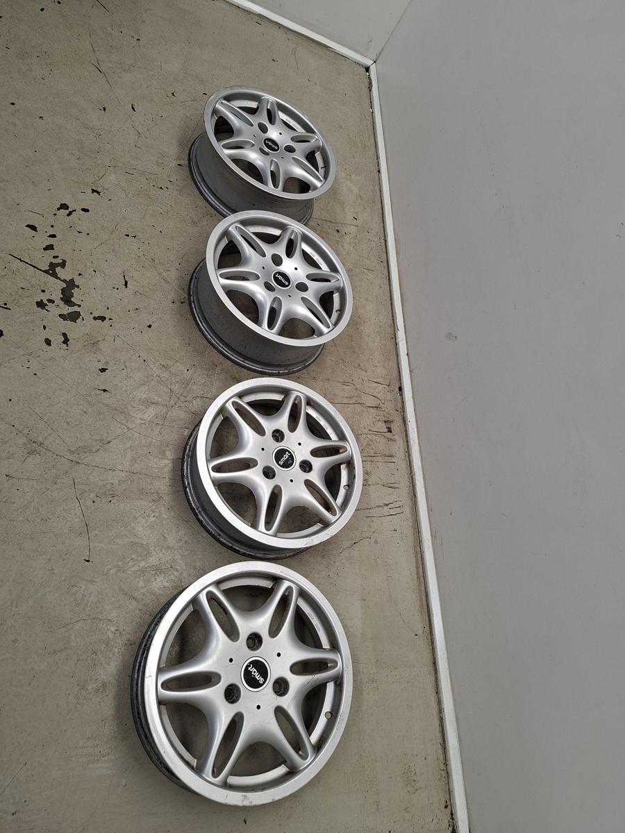 Smart ForTwo Bj 2000 original Alufelgen Satz Starline ohne Reifen
