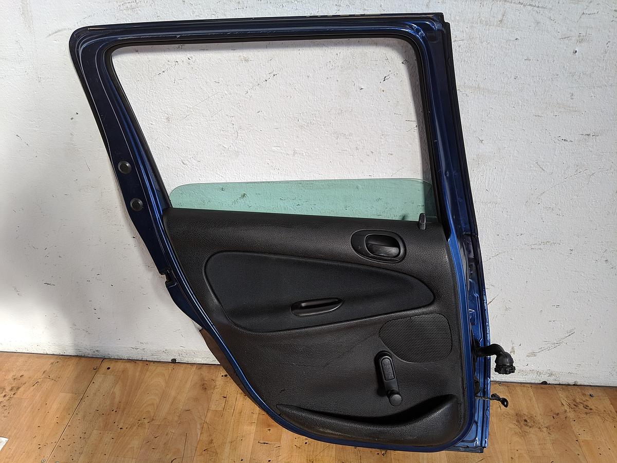 Peugeot 206 SW T&uuml;r hinten links Rohbau EGE China Blau Metallic