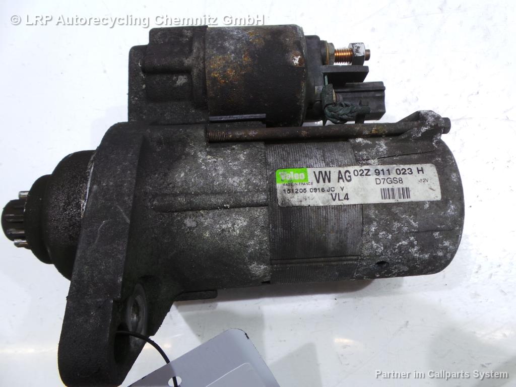 VW Golf 5 BJ 2006 Anlasser Starter 1.9TDI 66KW 02Z911023H Valeo