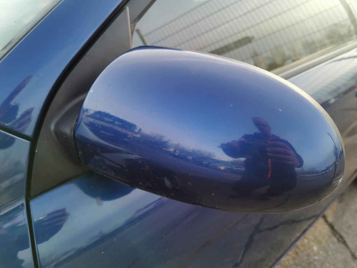 Hyundai Accent MC Aussenspiegel Spiegel R&uuml;ckspiegel links elektr 3E Blue Onyx