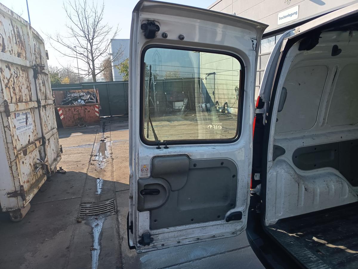 Renault Kangoo KC original Heckfl&uuml;gelt&uuml;r links 389 Gletscherwei&szlig; Bj 2008