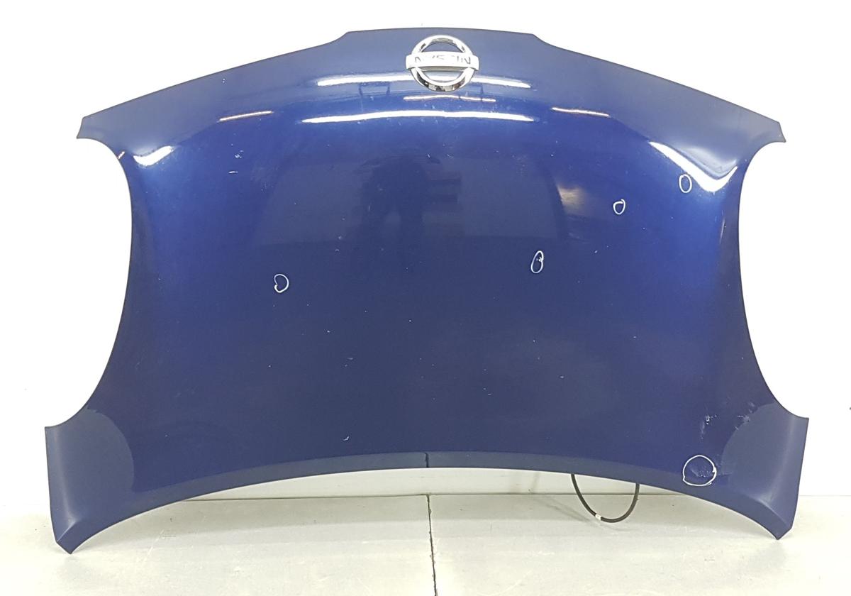 Nissan Micra K12 Motorhaube Frontklappe in BW6 Dark Blue Perl Bj2003