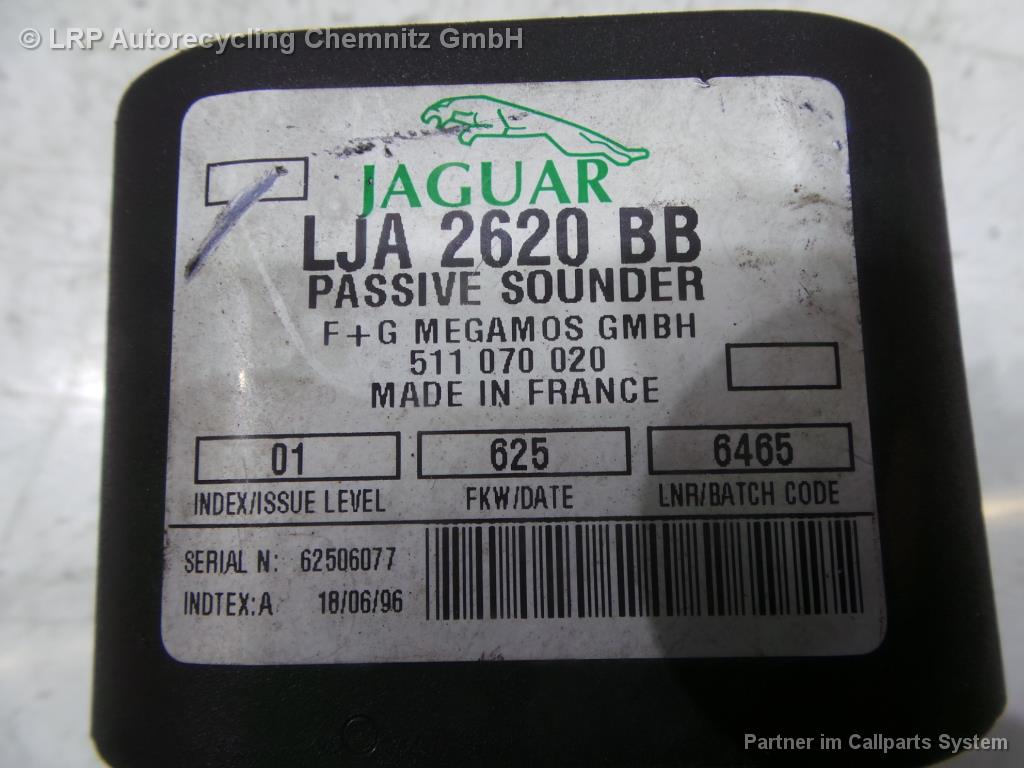 Jaguar XK8 XKR BJ 1996 Sirene Hupe Alarmanlage LJA2620BB