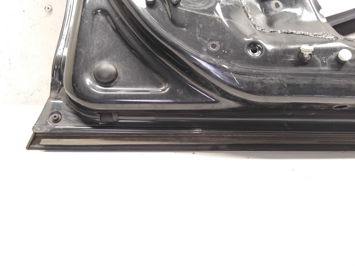 Audi A6 4F original T&uuml;r vorn links LZ9W Ebonyschwarz Metallic Rohbau BJ2004