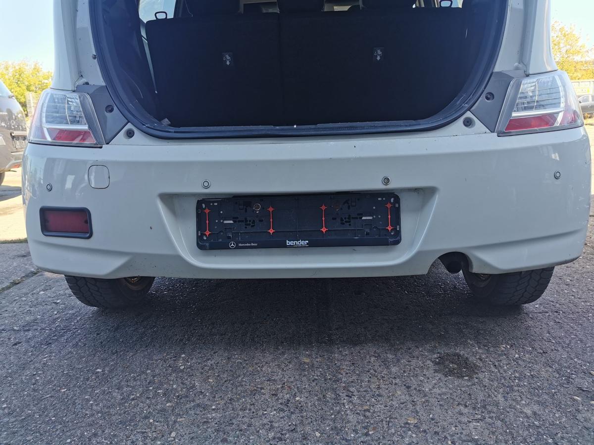 Daihatsu Materia M4 Stossstange Stossfängre Bumper hinten W09 White BILDER TEXT