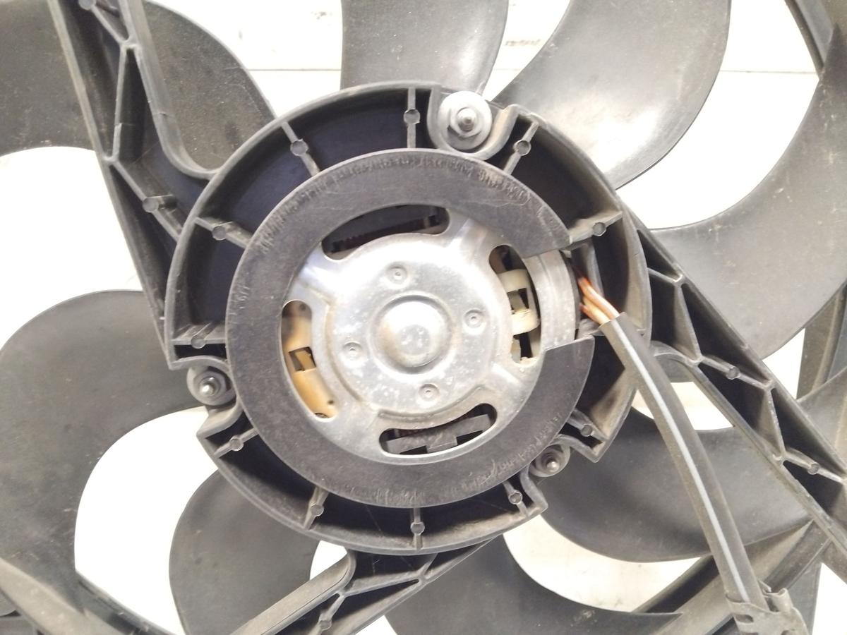 Skoda Fabia 2 5J orig Elektrol&uuml;fter 1.2 51kW BZG BJ2009 mit Zarge Klima