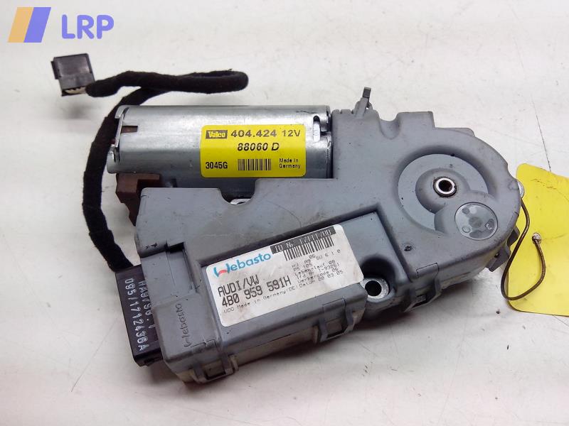 MOTOR SCHIEBEDACH; Schiebedachmotor; A4 (8EC/8ED,11/04-); A4,S4,RS4 LIM/AVANT; 4B0959591H; 4B0959591H