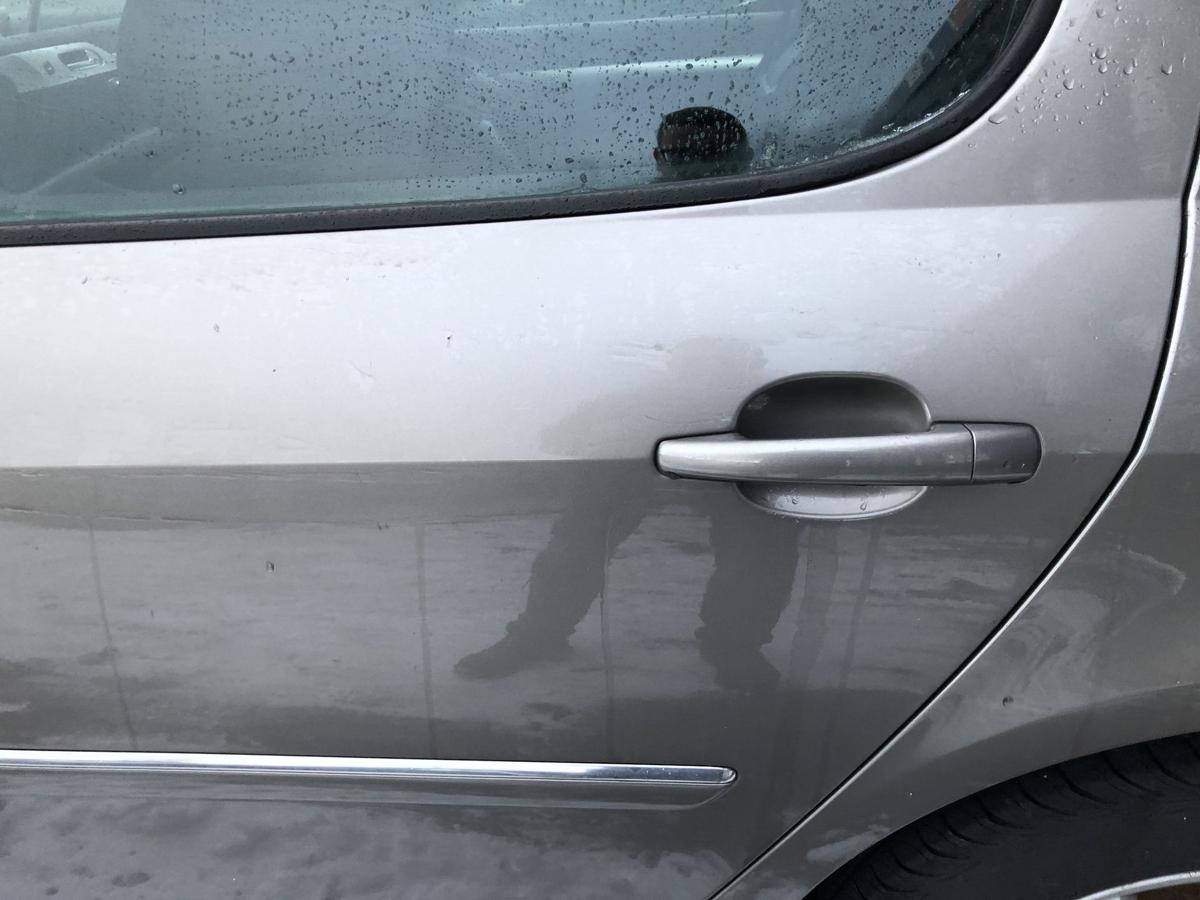 Peugeot 407 6D 6E T&uuml;r hinten links Fondt&uuml;r Erlengrau Rohbau Limo