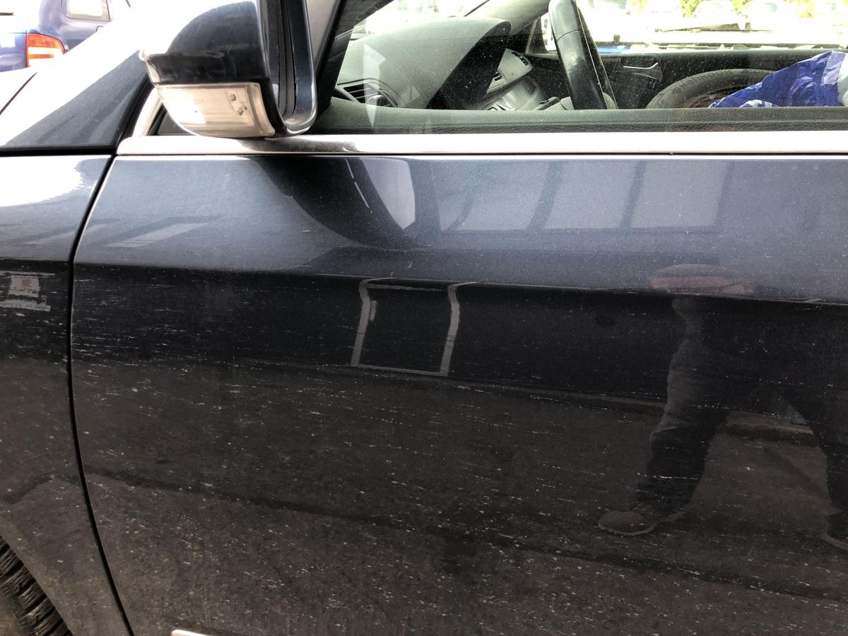 VW Passat 3C B6 T&uuml;r vorn links Fahrert&uuml;r im Rohbau LC5F Blue Graphit Metallic