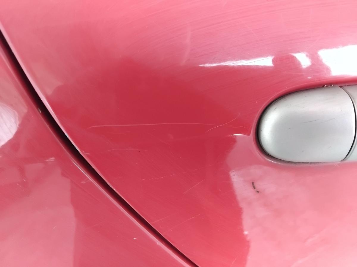 Renault Clio 3 Grandtour Tür hinten rechts OV727 spanisch rot Kombi BJ2009 Delle