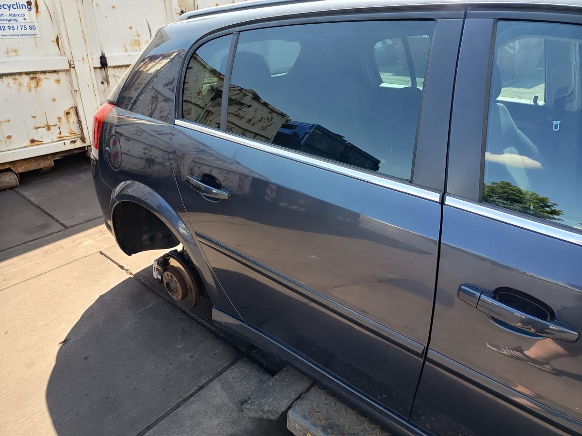 Opel Signum original T&uuml;r hinten rechts Z168 Metro Blau Baujahr 2007
