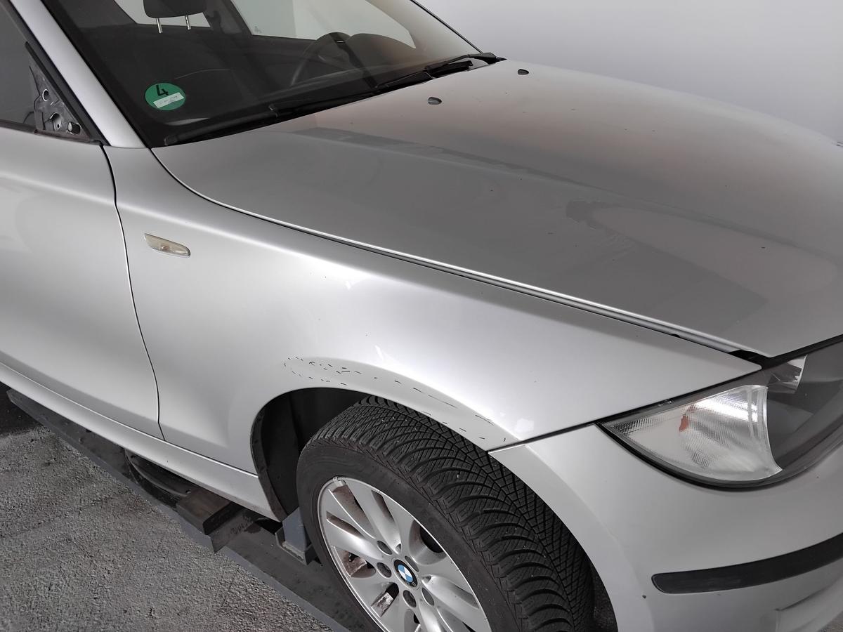 BMW 1er E81 E87 original Kotflügel vorn rechts titansilbermetallic 354 BJ2008