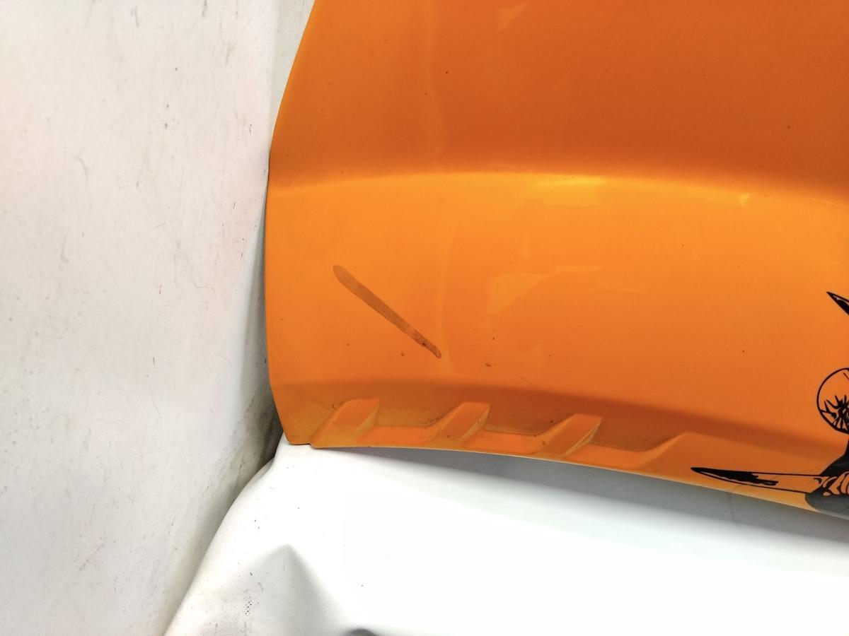 Ford Focus 2 ST original Sto&szlig;f&auml;nger Sto&szlig;stange hinten mit PDC Bj.2007 orangemetallic