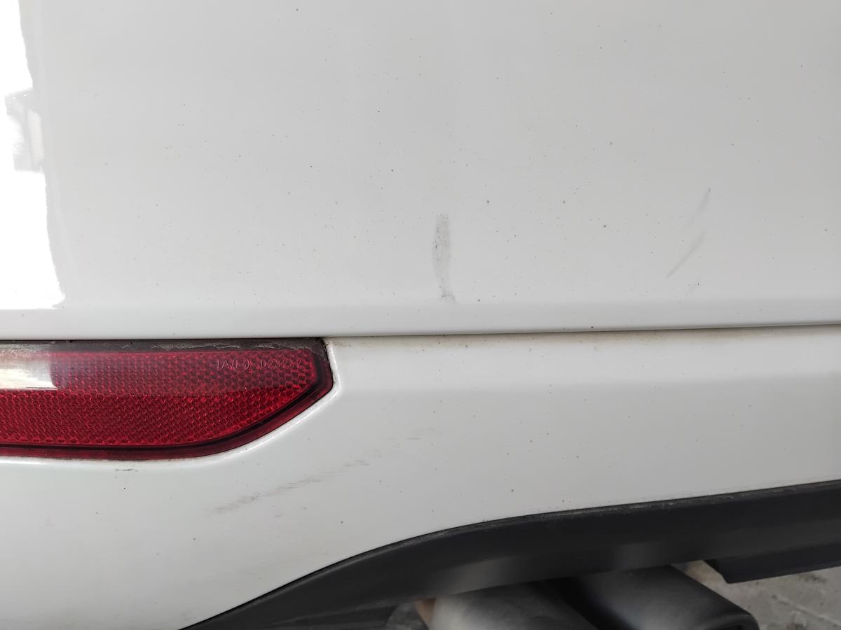 VW Golf Plus II 1KP orig Sto&szlig;stange Sto&szlig;f&auml;nger hinten PDC BJ2012 LB9A Candywei&szlig;