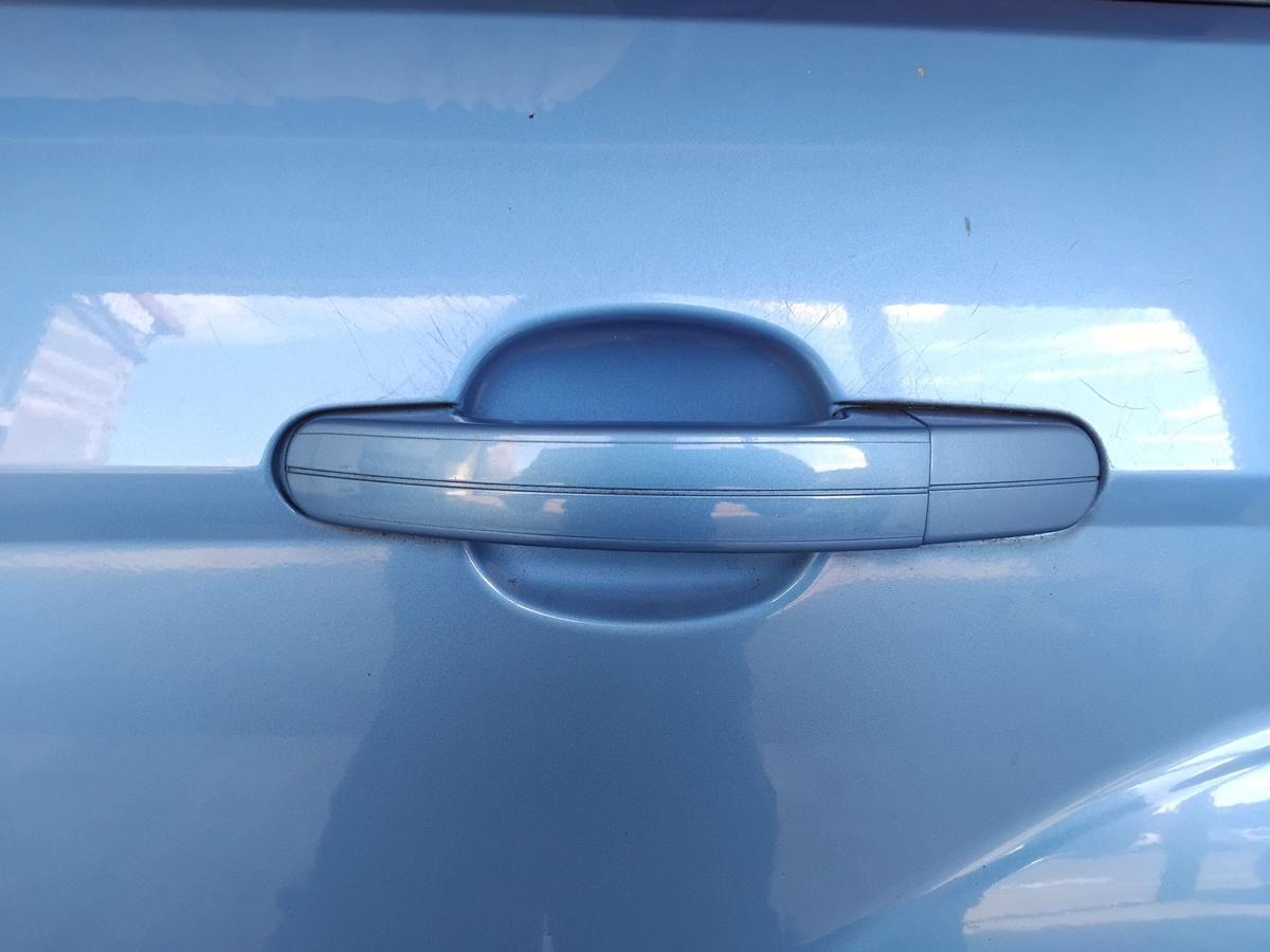 Ford Focus 2 DA3 Facelift Tür hinten links visionblau 5-türig Fließheck BJ2009