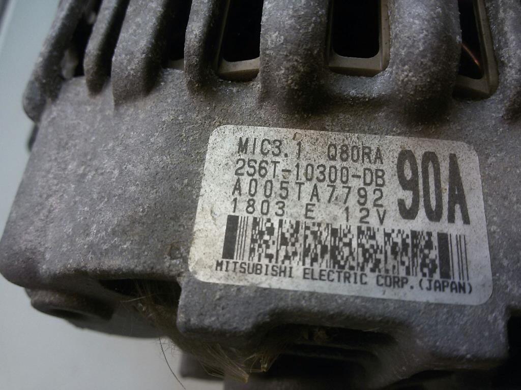 Ford Fiesta Baujahr 2003 Lichtmaschine Generator 90A 2S6T10300DB A005TA7792