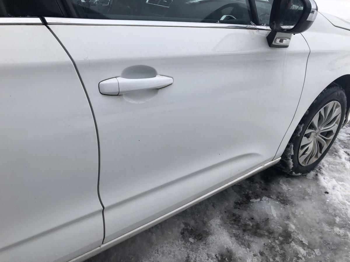 Citroen C4 II Typ N T&uuml;r vorn rechts Beifahrert&uuml;r im Rohbau EWP weiss Banquise