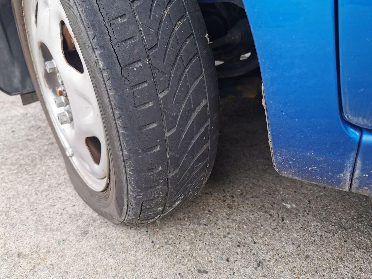 Chevrolet Spark M300 Kotflügel Fender Seitenwand vorn links GCT Moroccan Blue