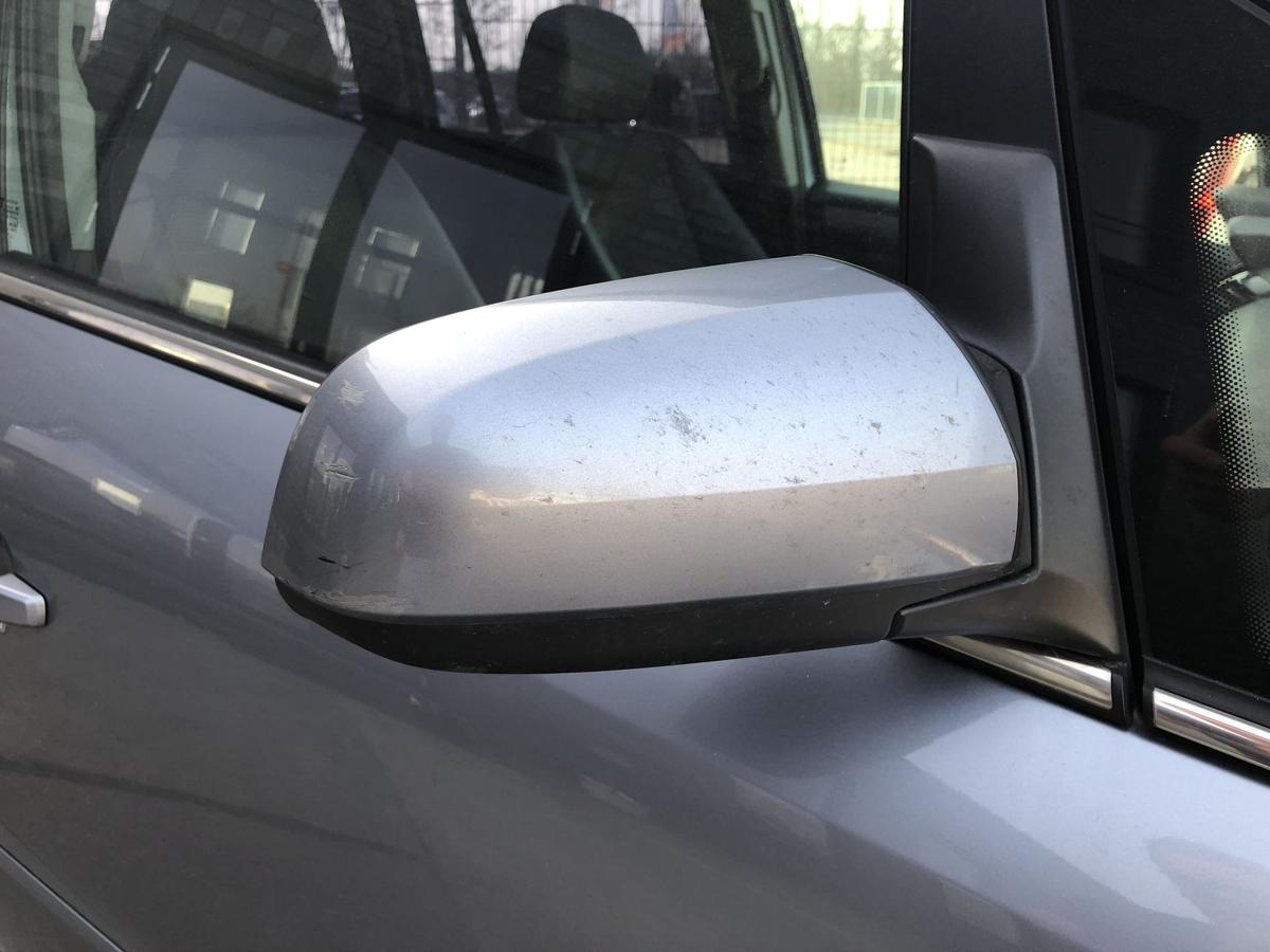 Opel Zafira B Au&szlig;enspiegel rechts R&uuml;ckspiegel elektrisch anklapp 4AU Lichtsilber