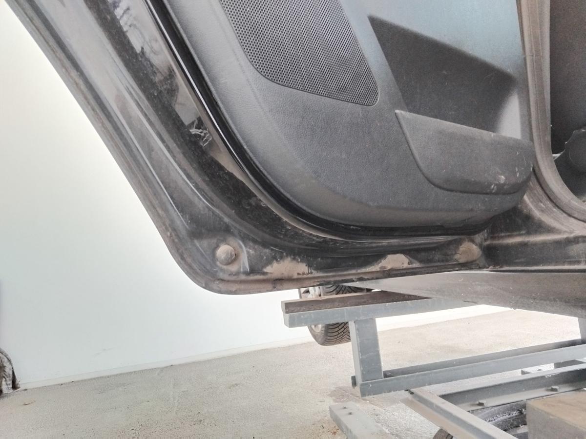 Skoda Fabia 2 Facelift Tür hinten links Limo Fließheck LF9R Blackmagic BJ2014
