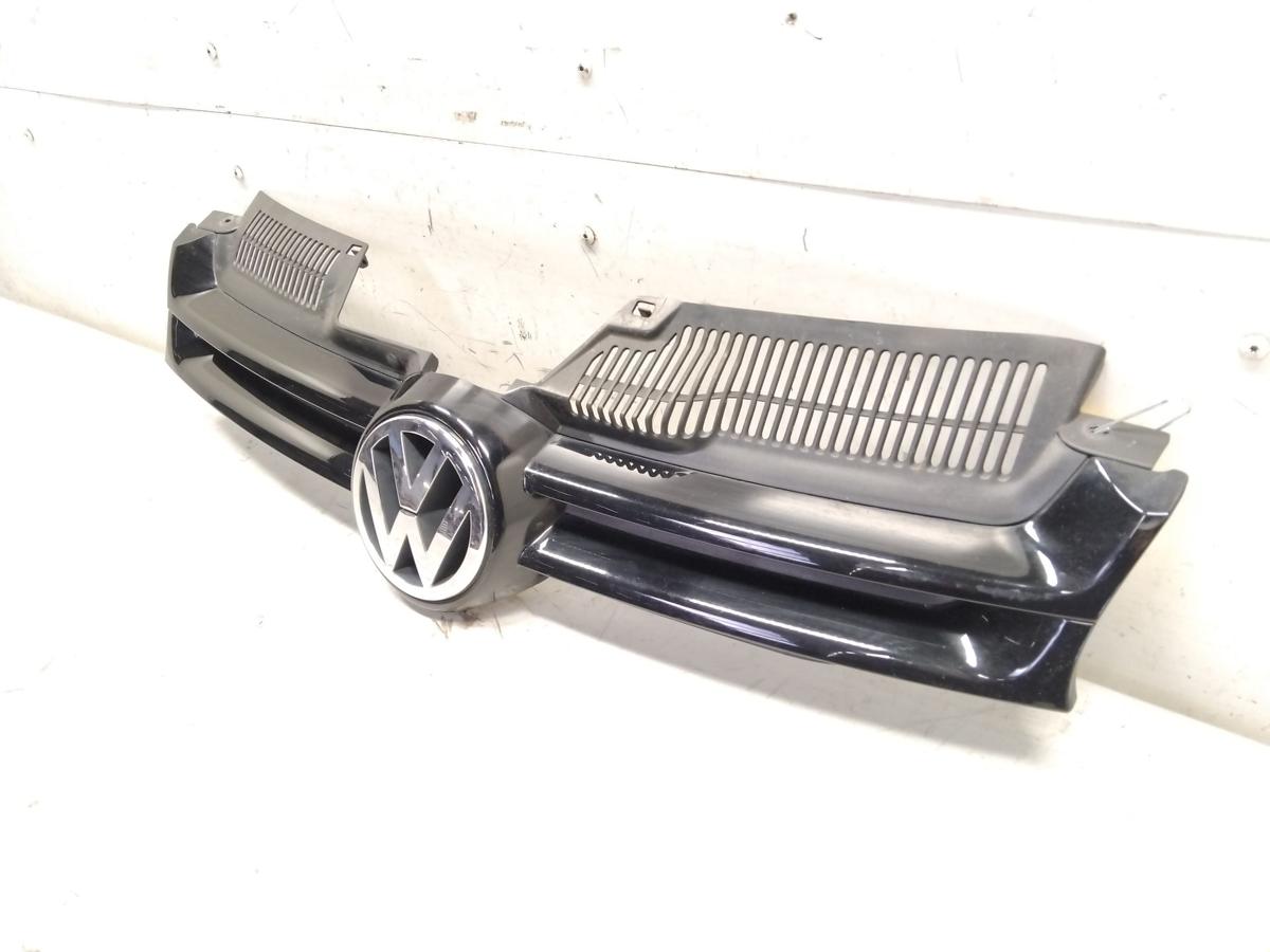 VW Golf 5 1K original K&uuml;hlergrill L041 brillantschwarz uni mit Emblem BJ2006